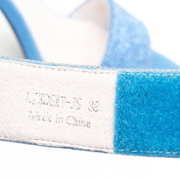 Jeffrey Campbell - Blue Sparkly‎ Lindsay Heel - Picture 8 of 13